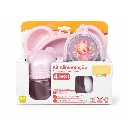 [18809] SET DE ALIMENTACIÓN INFANTIL 3 PZAS (OSA ROSA).webp