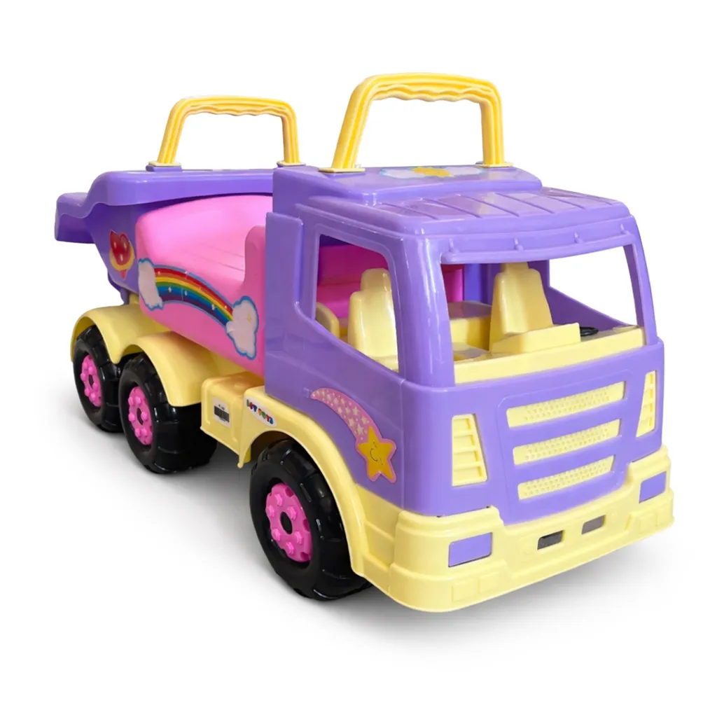[PF960-2] MONTABLE TRUCK NIÑA 6 RUEDAS  BOY TOYS.