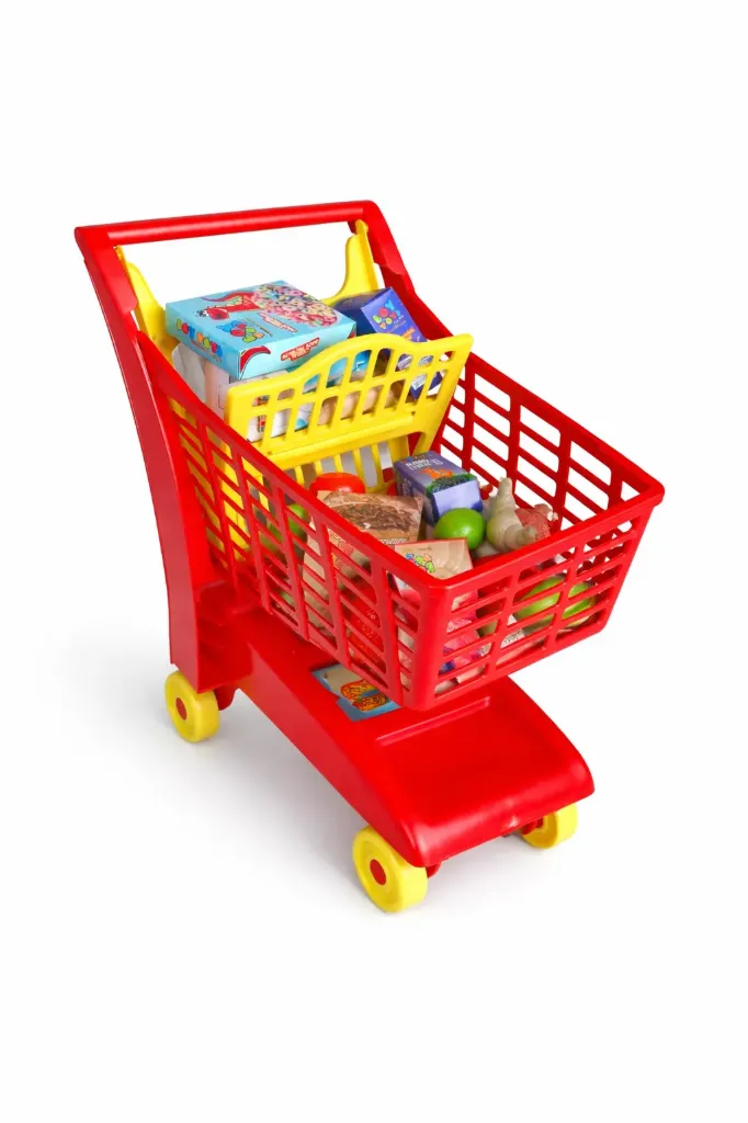 [PF831] CARRITO CON MERCADO, INCLUYE ACCESORIOS, CAJA INDIVIDUAL.