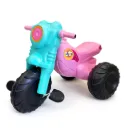 TRICICLO MONSTER NIÑA,  BOY TOYS, 3 RUEDAS RESISTENTES, VARIOS COLORES DISPONIBLES.