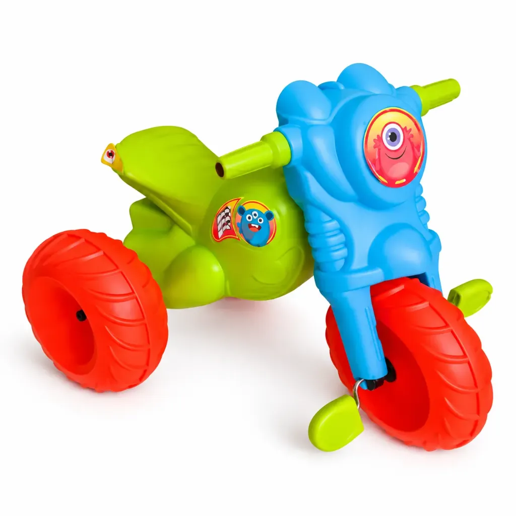[PF1525-1] TRICICLO MONSTER PREMIUM NIÑO, BOY TOYS, MULTICOLOR, VARIOS COLORES DISPONIBLES.