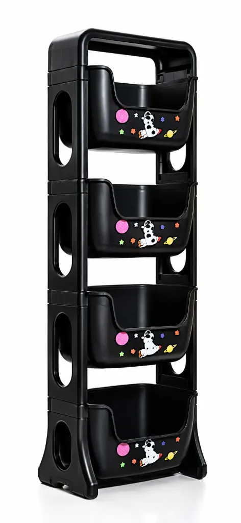[10201251101] ESTANTE ORGANIZADOR 4 N ASTRONAUTA ESTRUCTURA NEG