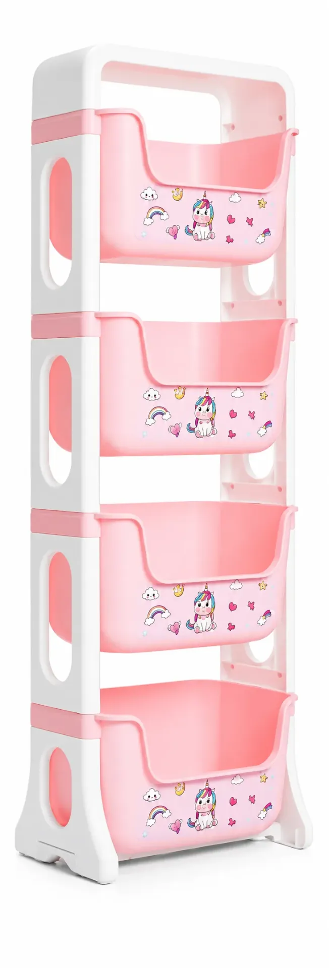 [10201250143] ESTANTE ORGANIZADOR 4 N UNICORNIO ESTRUCTURA BLANCO