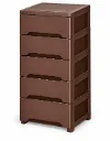 GAVETERO PORTOFINO 5 NIVELES WENGUE