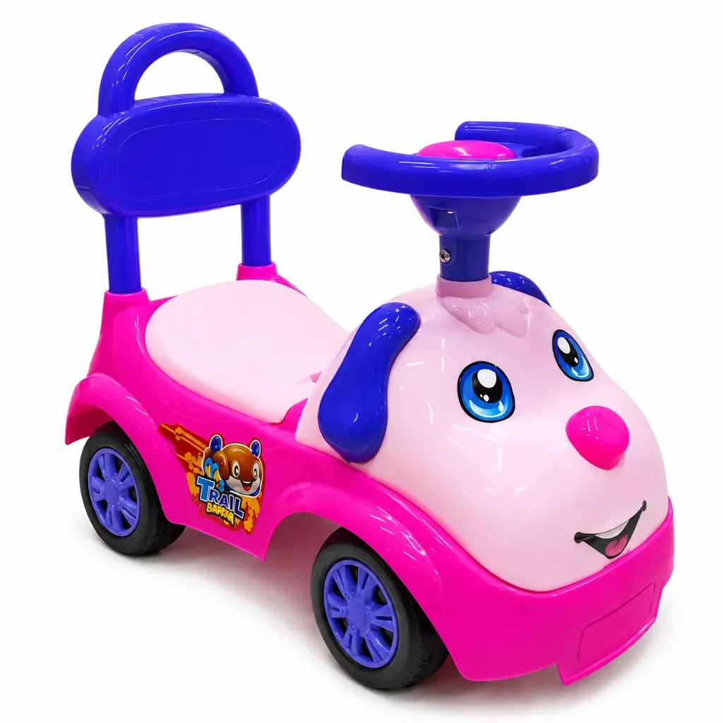 [PRJ-003-R] JUGUETE MONTABLE PERRITO ROSADO