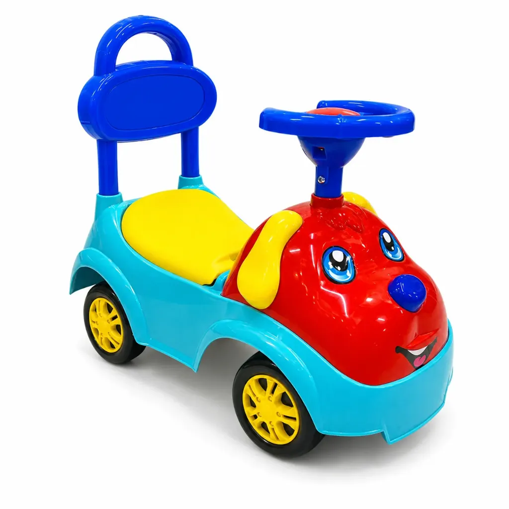 [PRJ-003-A] JUGUETE MONTABLE PERRITO AZUL