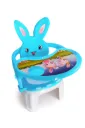 SILLA COMEDOR INFANTIL CONEJO AZUL
