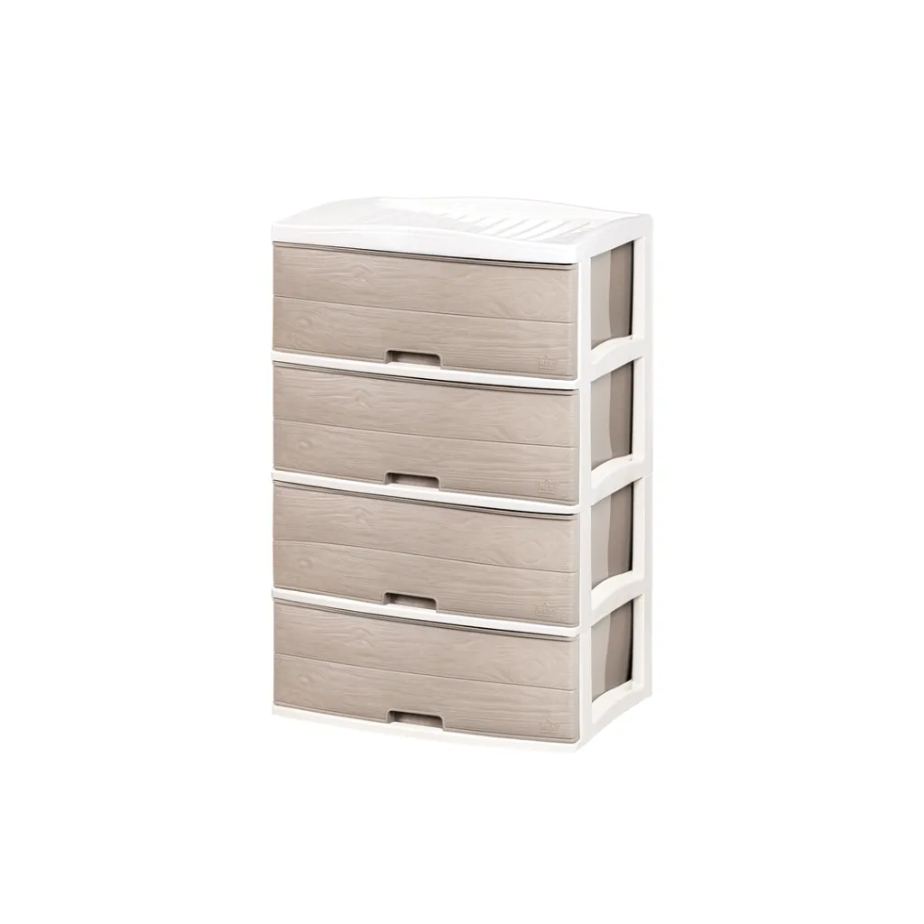 [CMX063300] COMODA KUSI ROBLE 4 PISOS