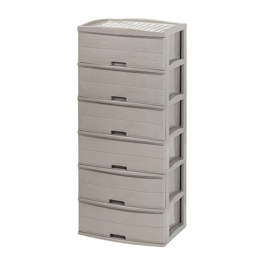 [CMX063500] COMODA KUSI ROBLE 6 PISOS