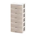 COMODA KUSI ROBLE 6 PISOS