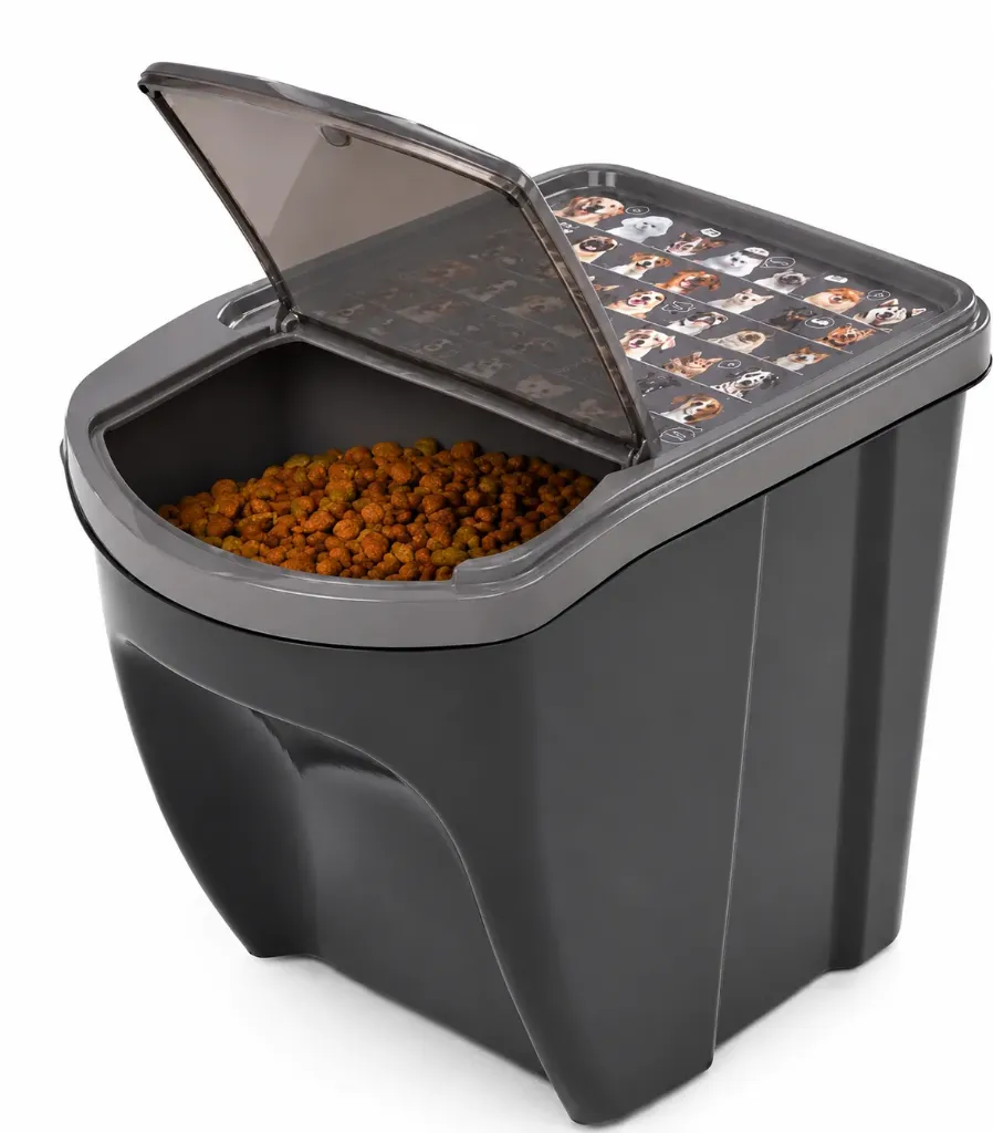 [14723] PORTA COMIDA PET 20 L (GRIS)