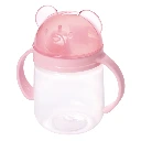 VASO DE ENTRENAMIENTO CON PICO 350ML (ROSA)