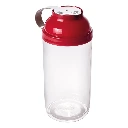 PORTA ALIMENTOS GIRE Y TRABA 1.6L (ROJO)