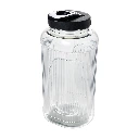 BOTELLA PARA AGUA 2L (NEGRO)