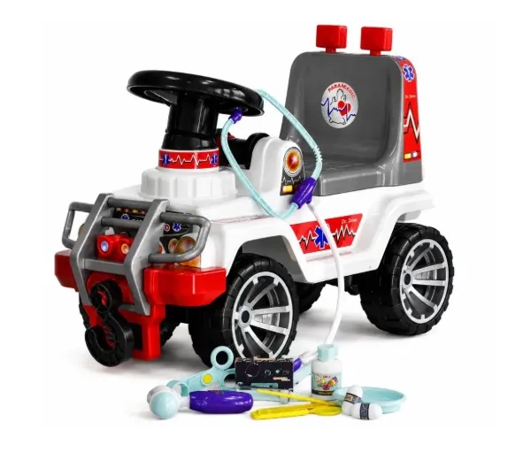 [PF935] JEEP PARAMEDICO  CON ACESORIOS BOY TOYS